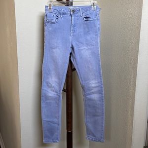 Light Wash Topshop Jamie Jeans
